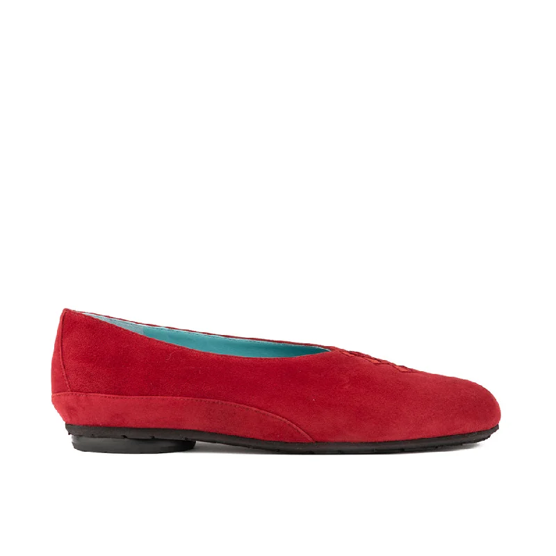Trendy Sports Sneakers GRACE WINE SUEDE
