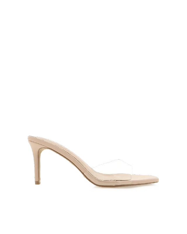 Stylish Winter Footwear IDENA - NUDE-CLEAR