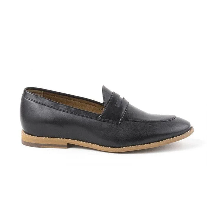 Comfortable Hiking Sandals 'Irene' Women's Vegan Loafers By Ahimsa - black