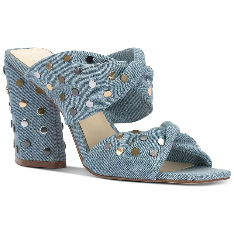 Fashionable Moccasins Jessica Simpson Womens WAVIA2 Open Toe Slip On Pumps