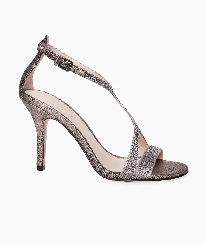 Best Running Sneakers Karisa High Heel - Pewter