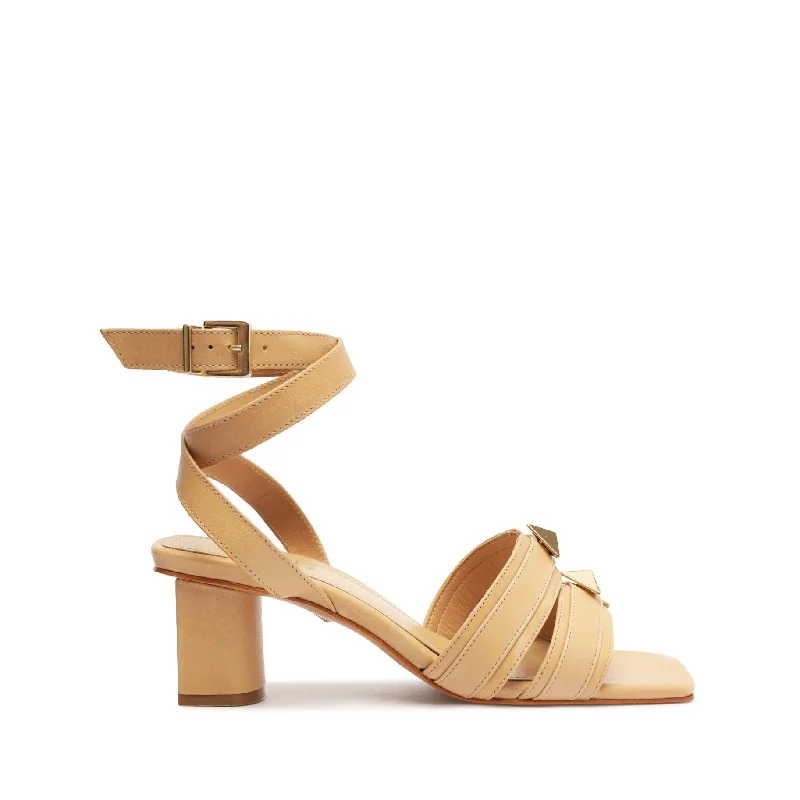 Durable Work Boots Kyrie Mid Leather Sandal