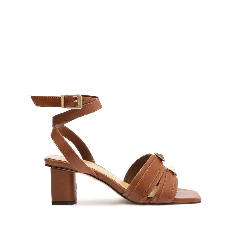 Fashionable Moccasins Kyrie Mid Leather Sandal