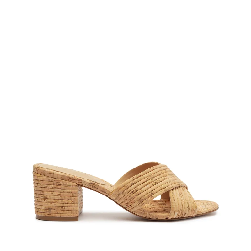 Best Running Footwear Latifah Mule Cork Sandal