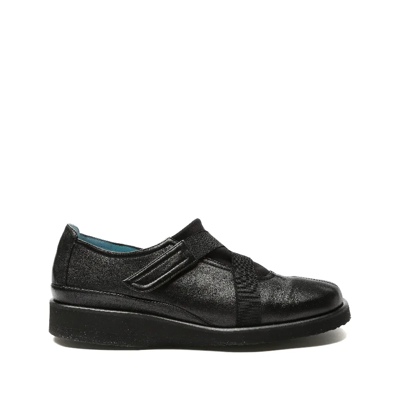 Winter Hiking Sneakers LENA BLACK NAPPA