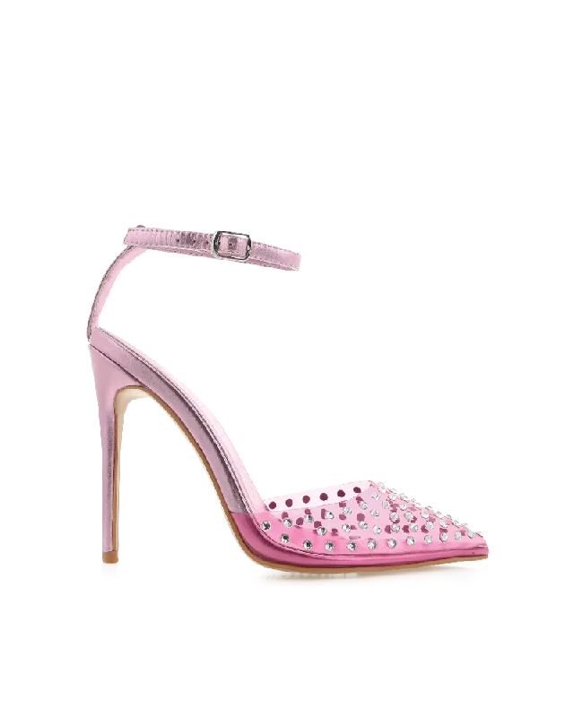 High Fashion Work Boots ONSLOW - PINK