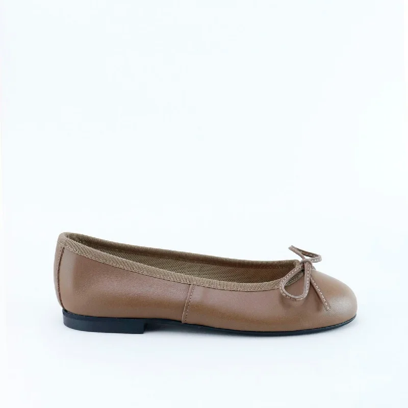 Slip-On Shoes For Men Papanatas Mocha Ballet Flat
