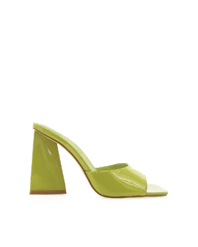 Formal Hiking Footwear QUINN - MATCHA PATENT