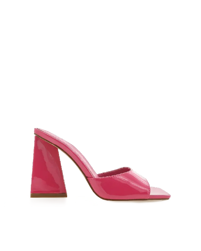 Breathable Hiking Footwear QUINN - WILD BERRY PATENT