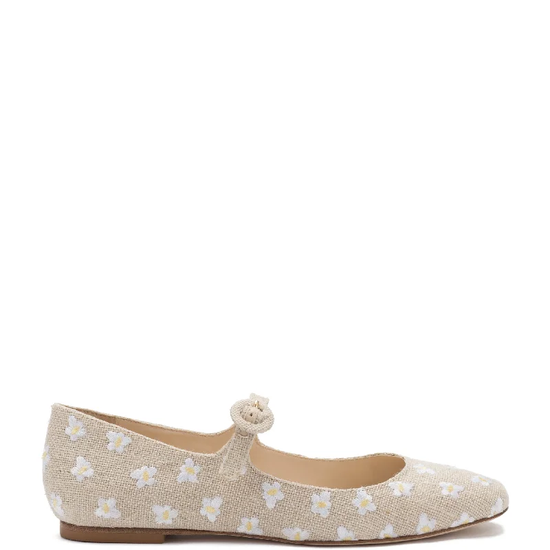 Casual Booties For Sale Blair Ballet Flat In Raw Linen