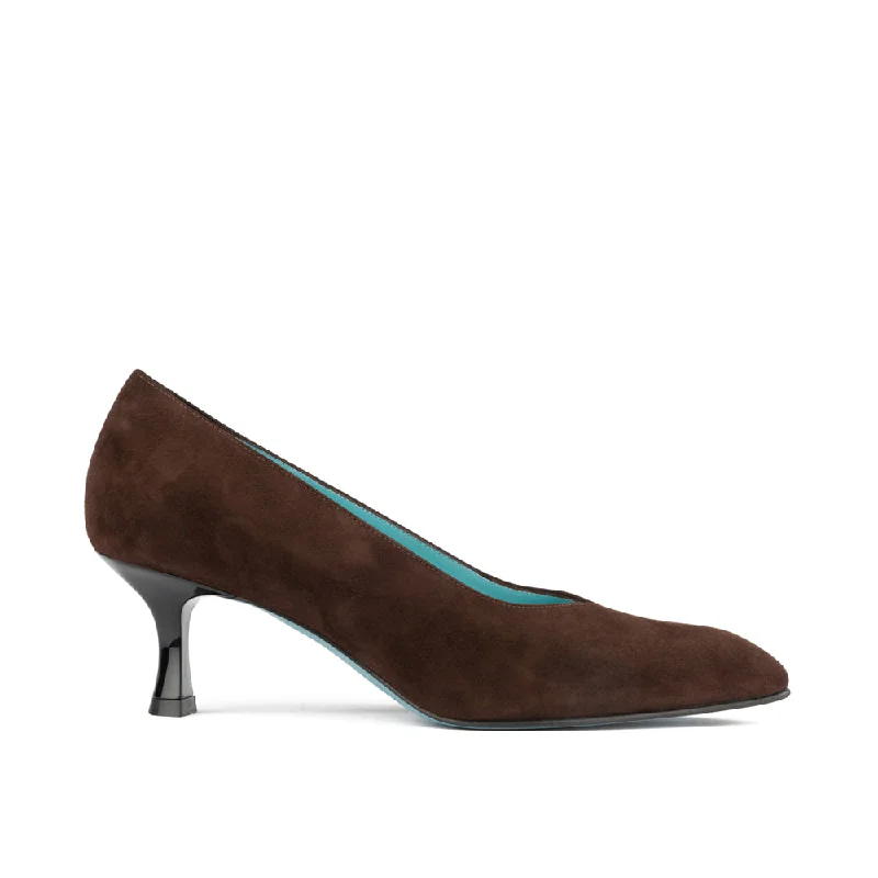 Comfortable Work Sneakers ROMANE BROWN SUEDE