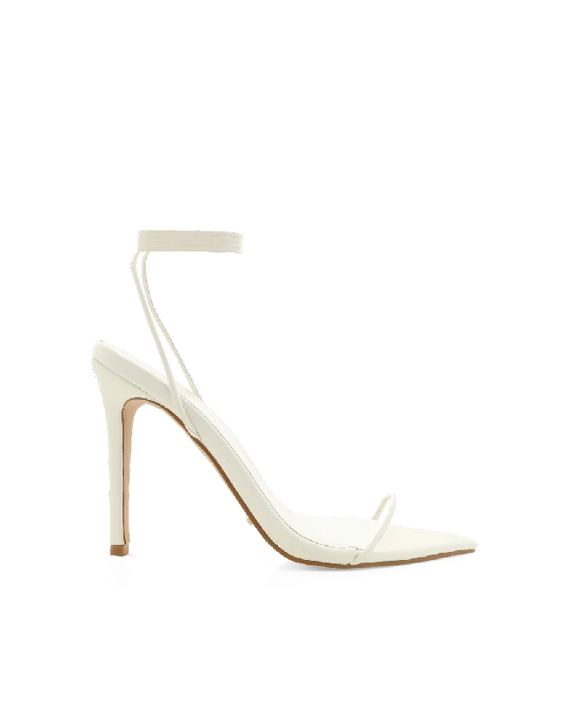 Comfortable Dress Flats ROMY - WHITE