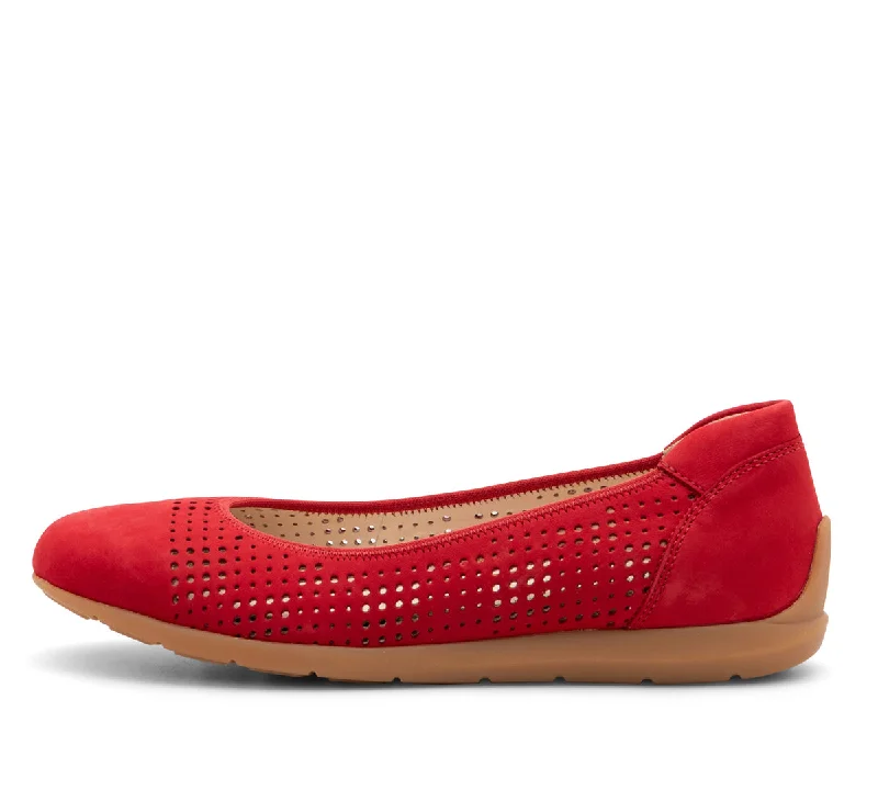 Luxury Hiking Shoes Sarah Perf Women's Comfort Ballet Flat