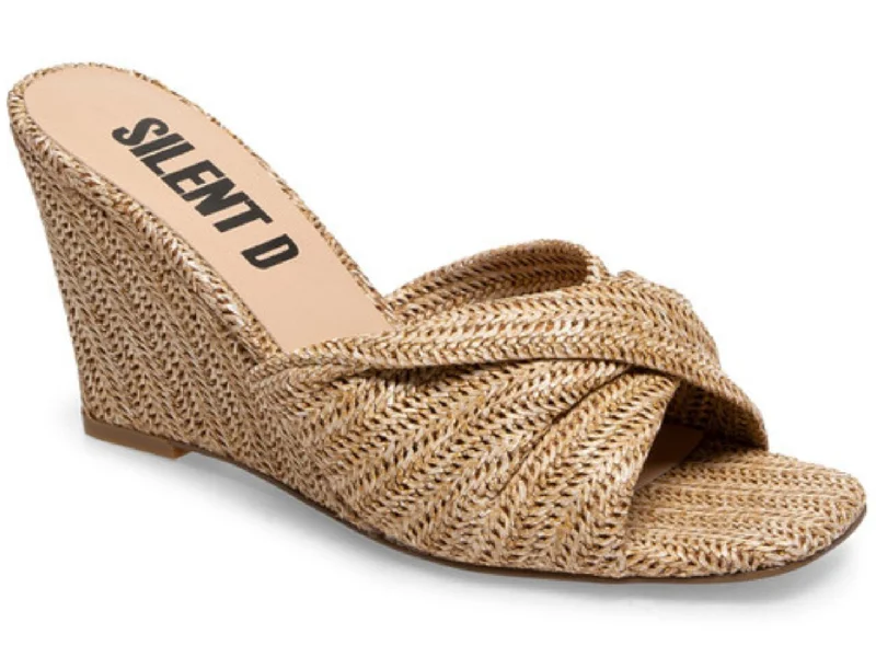 Summer Sports Shoes Silent D: Katia in Natural Raffia