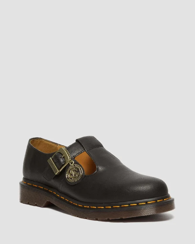 Trendy Sports Footwear T-BAR REGENCY LEATHER SHOES