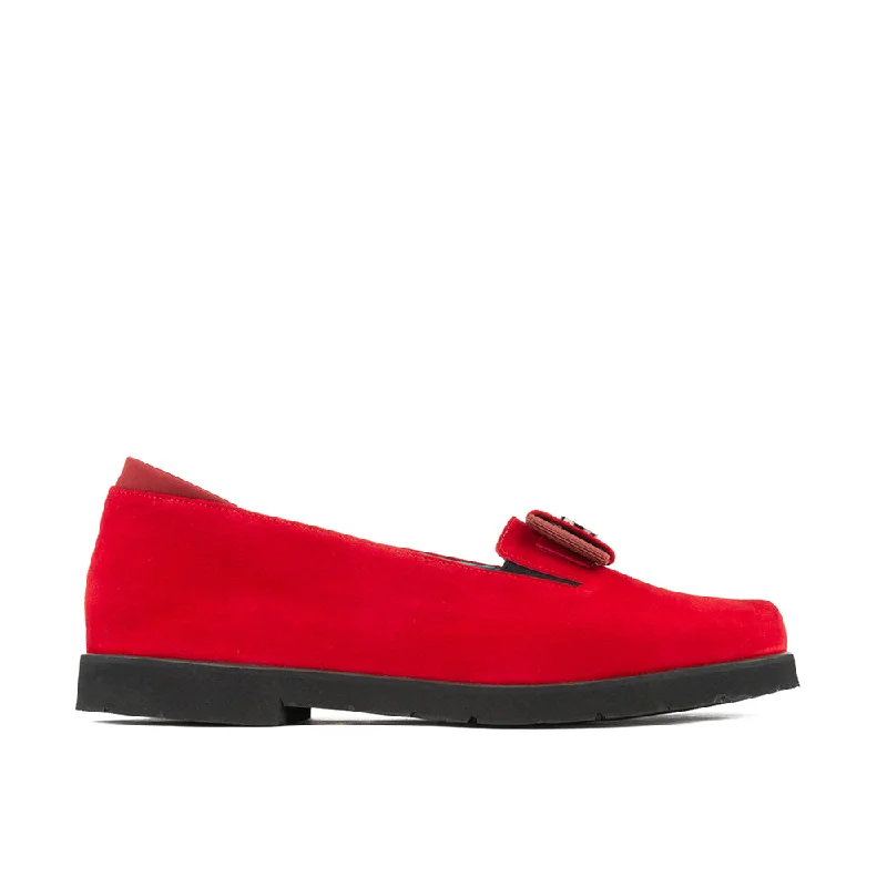 Classic Hiking Footwear T GAYNOR RED SUEDE COMBO