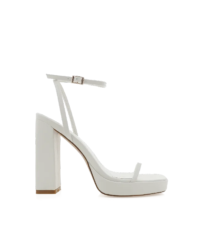 Fashionable Work Sneakers TAHNI - WHITE