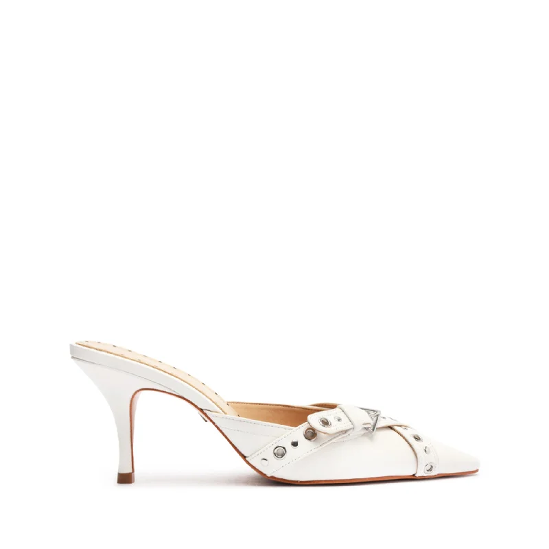 Cozy Winter Boots Vinnie Mule Leather Pump