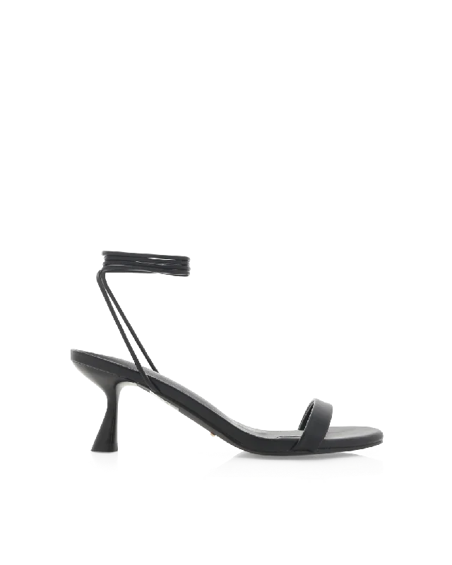 Fashionable Summer Shoes WANETA - BLACK