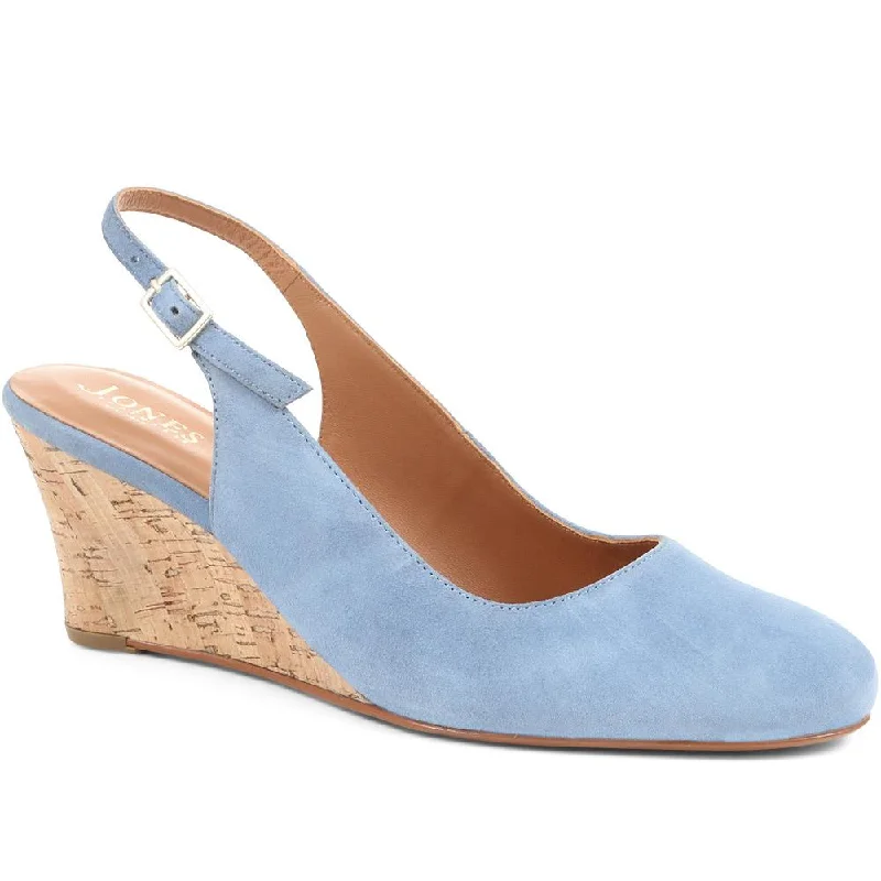 High Fashion Sneakers Zahra Leather Wedges - ZAHRA / 323 567