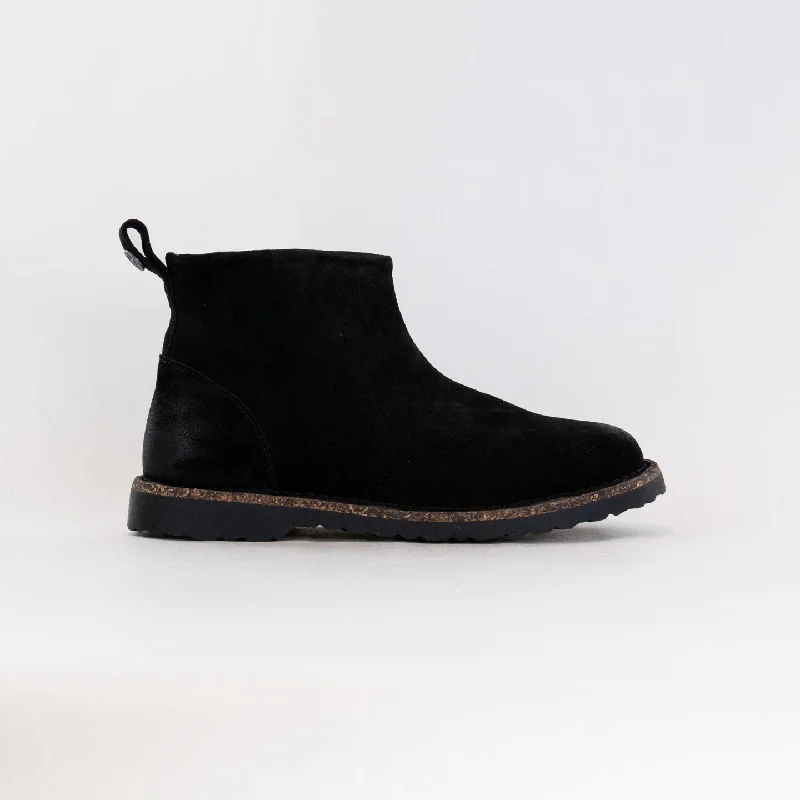 Stylish Winter Footwear Birkenstock Melrose (Women's) - Black Suede