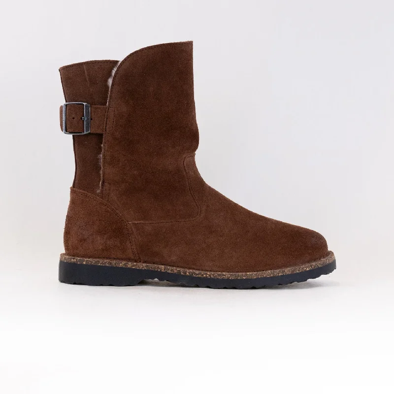 Slip-On Shoes For Men Birkenstock Uppsala Shearling  (Women's) - Espresso Suede