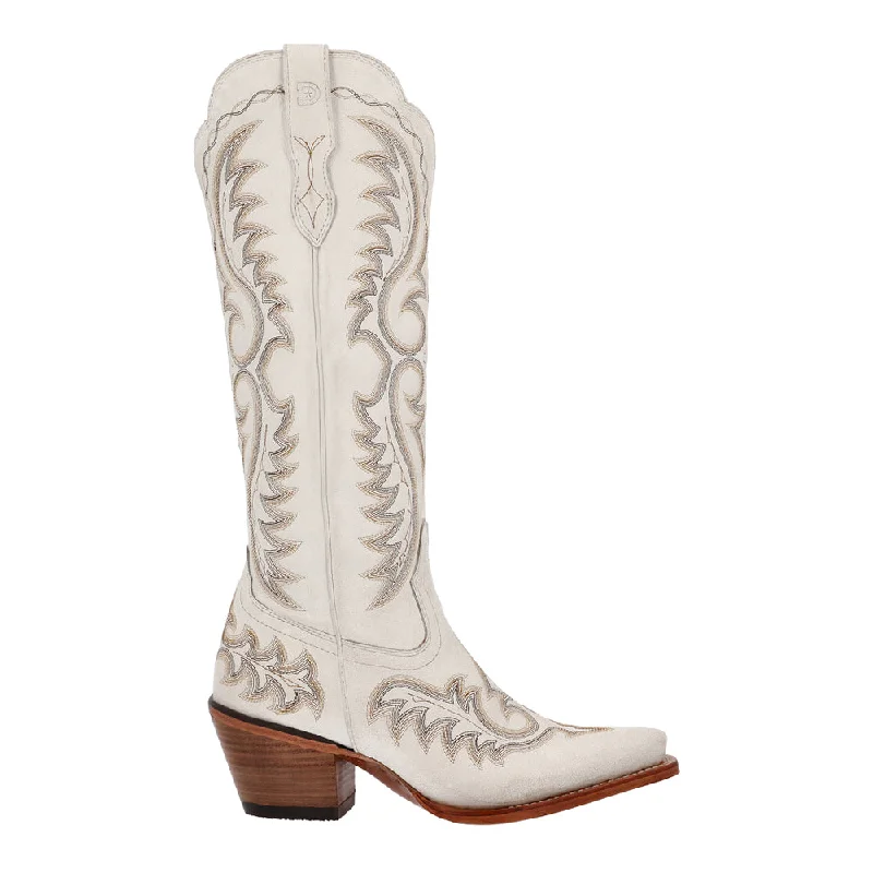 Classic Hiking Footwear Crush 16 Inch Embroidered Snip Toe Cowboy Boots