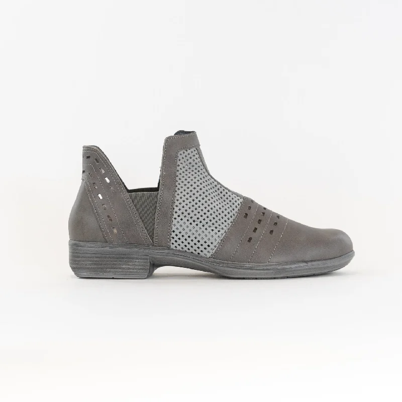 Fashionable Summer Shoes Naot Rivotra (Women's) - Fog Gray Leather