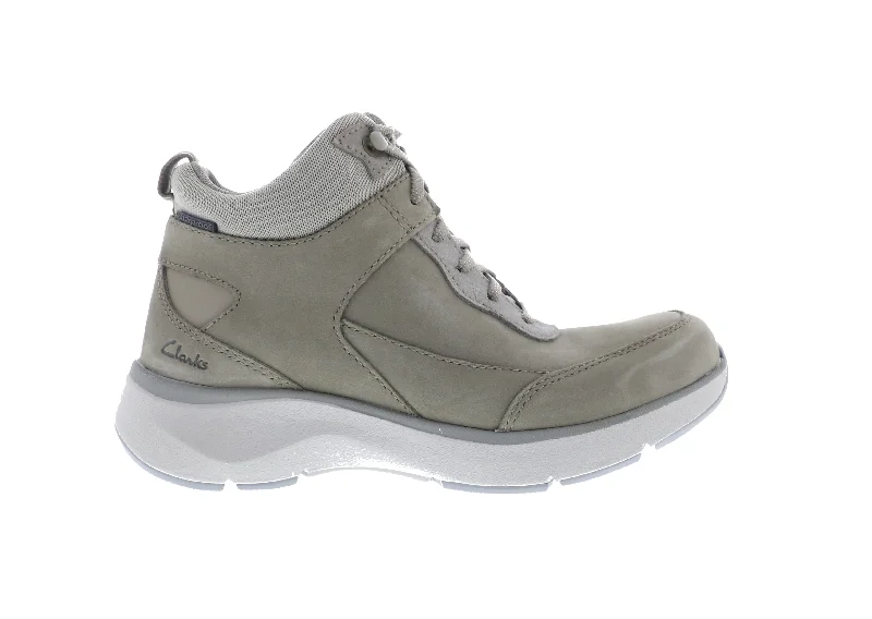 Waterproof Loafers Clarks Wave 2.0 MID (Women's) - Sage Nubuck