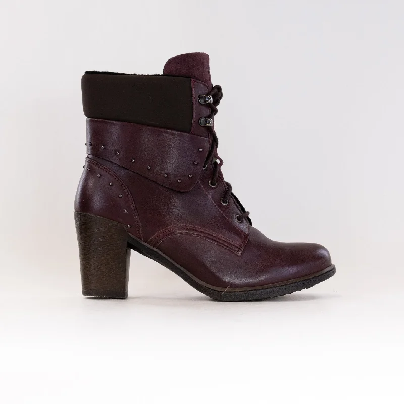 Comfortable Snow Sneakers Dromedaris Gilly (Women's) - Wine