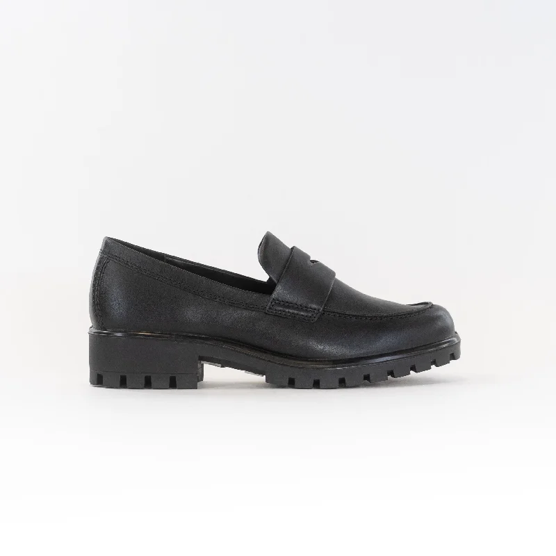 Classic Hiking Boots Ecco Modtray Penny Loafer (Women's) - Black