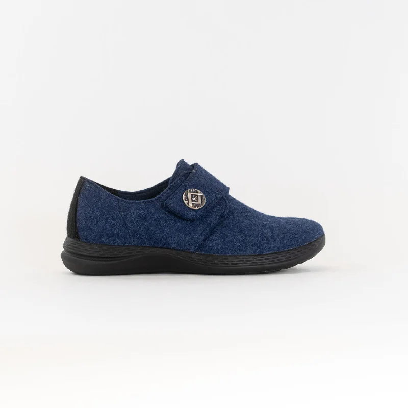 Comfortable Platform Shoes Fidelio Wollfilz 526412 (Women's) - Jeans