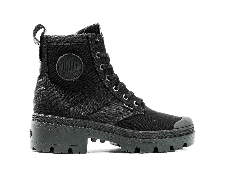 Black Dress Shoes 98582-008-M | PALLABASE HI ARMY | BLACK