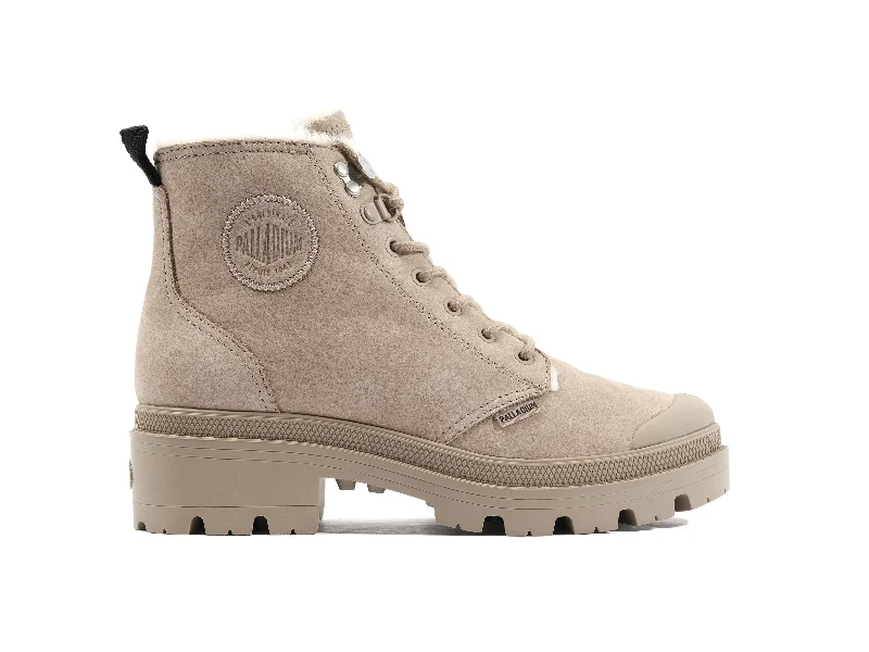 Trendy Walking Boots 98867-211-M | PALLABASE NUBUCK ZIP WL | MISS DUNE