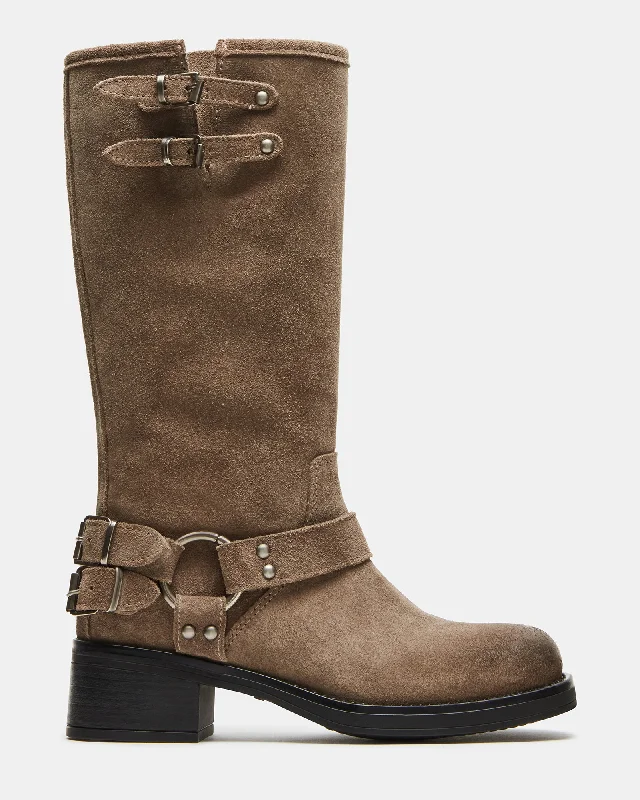 Best Winter Sneakers ASTOR TAUPE SUEDE