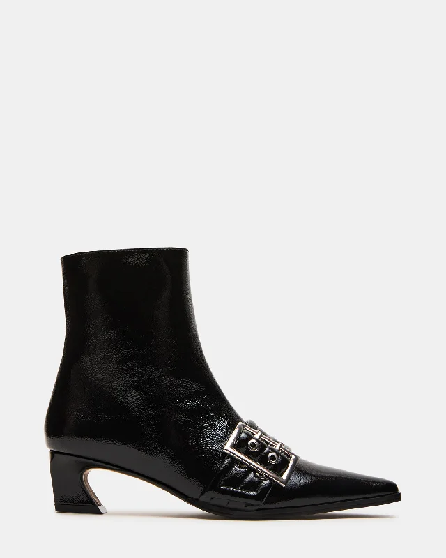 Comfortable Winter Sneakers AXTON BLACK LEATHER