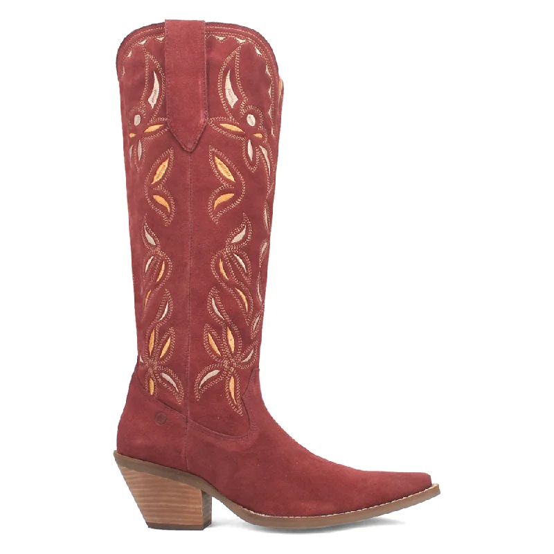 Comfortable Platform Shoes Bandelera Embroidered Snip Toe Cowboy Boots