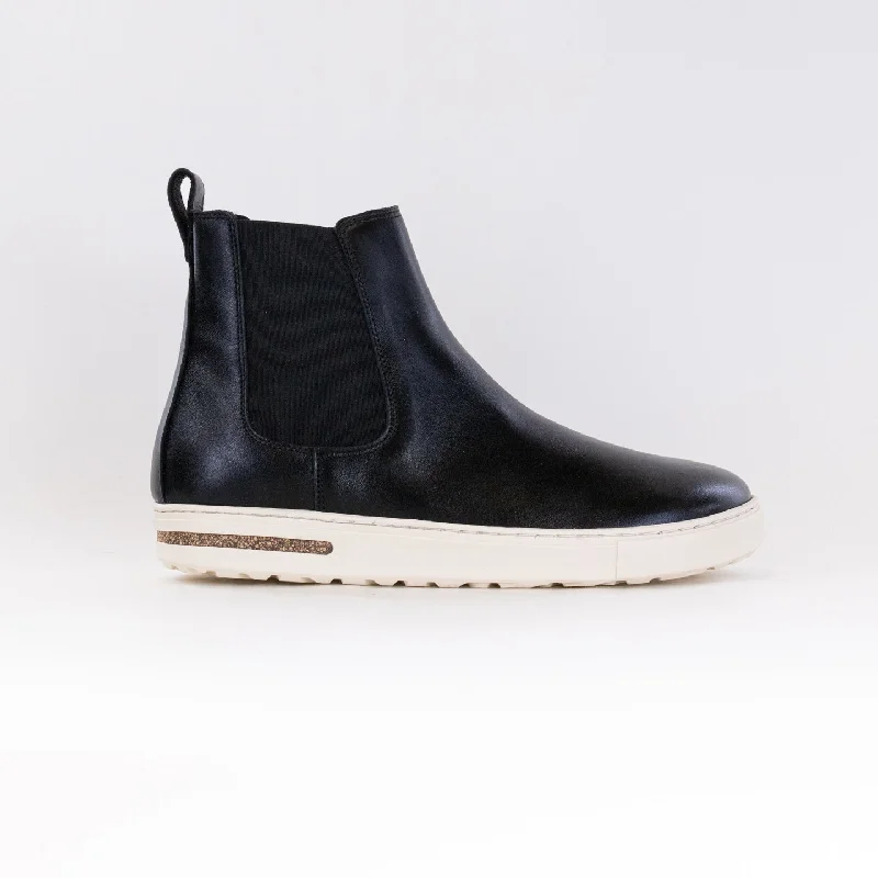 Comfortable Snow Boots Birkenstock Bend Chelsea (Women's) - Black Leather