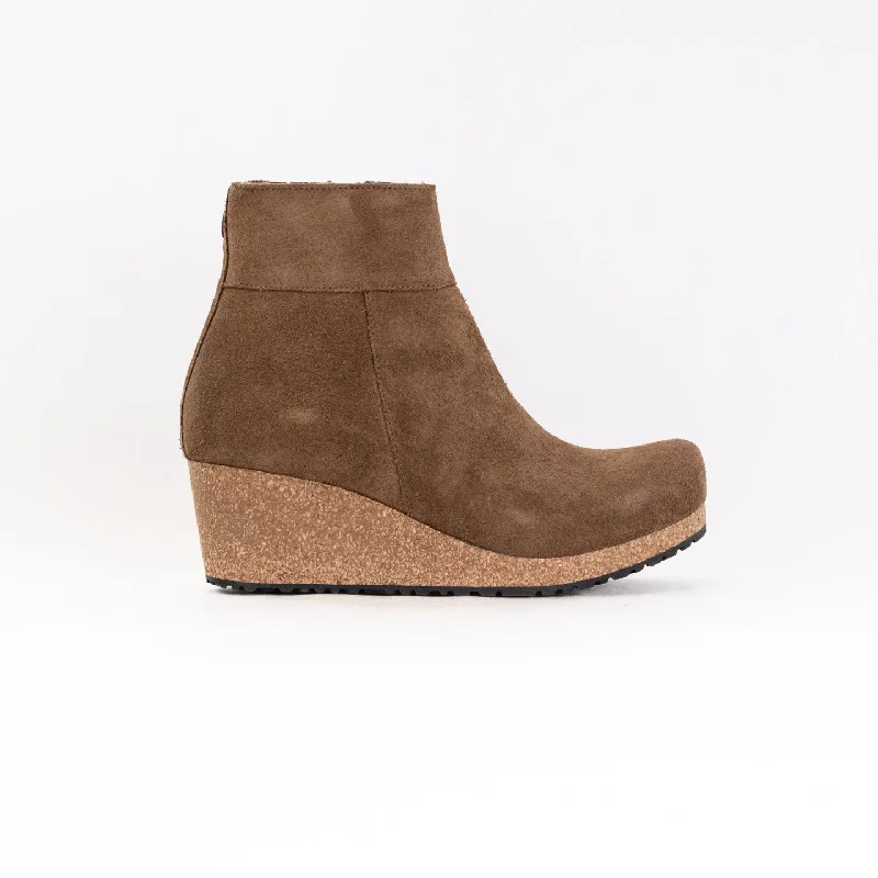 Comfortable Slippers Online Birkenstock Ebba (Women's) - Dark Tea