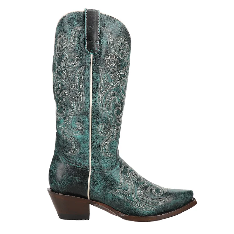 Comfortable Loafers For Women Blair Wide Calf Snip Toe Cowboy Boots