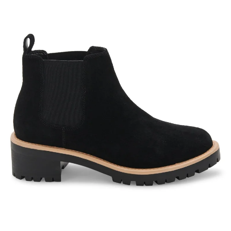 Casual Snow Shoes Blondo Women's Mayes Black Suede Waterproof