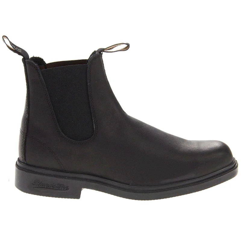 Trendy Walking Shoes 063 Water-Resistant Leather Unisex Chelsea Boots