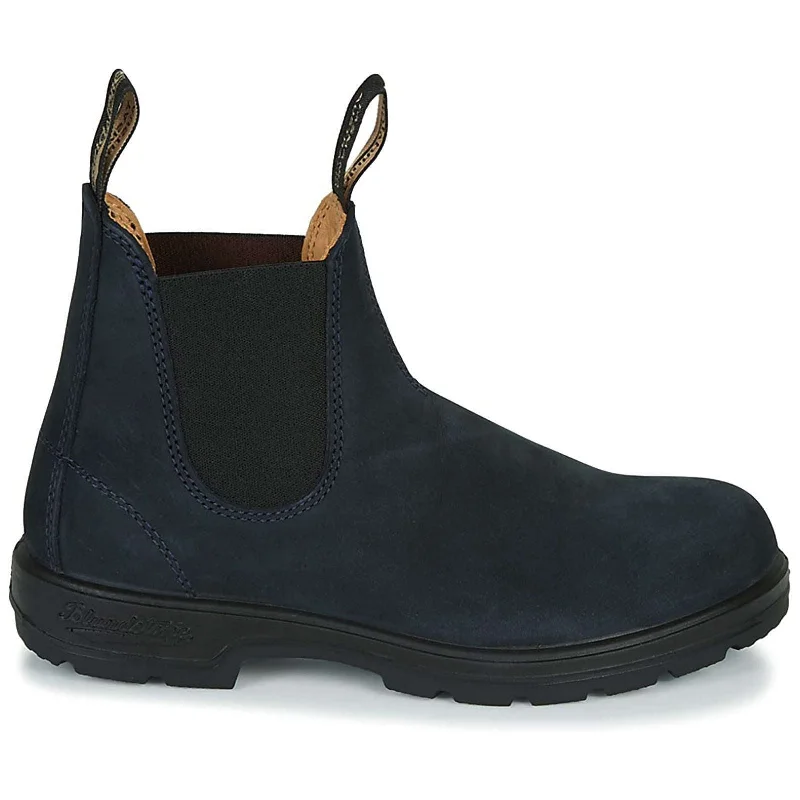 Warm Winter Boots 1940 Nubuck Leather Unisex Chelsea Boots