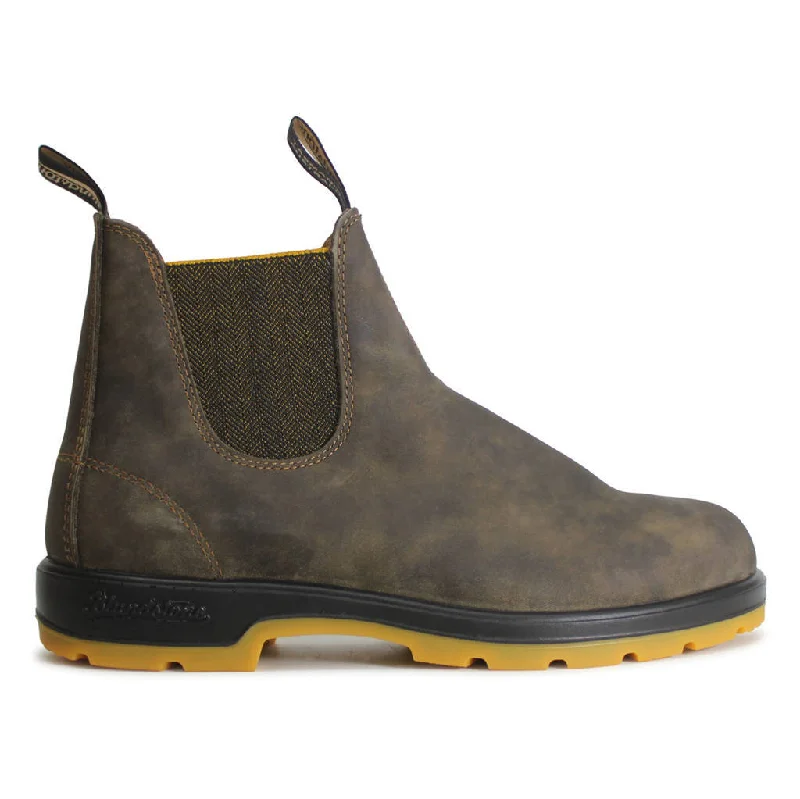 Stylish Boots For Work 1944 Nubuck Leather Unisex Chelsea Boots