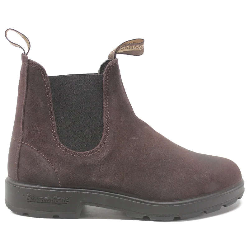 Sporty Casual Shoes 2030 Nubuck Leather Unisex Chelsea Boots