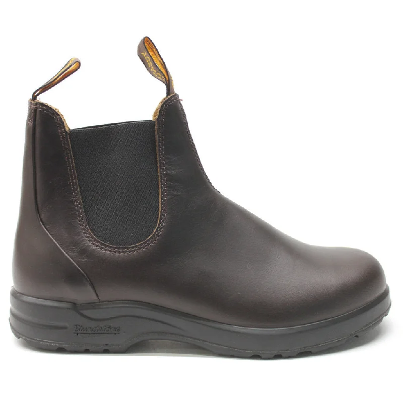 Comfortable Snow Sneakers 2057 Water-Resistant Leather Unisex Chelsea Boots