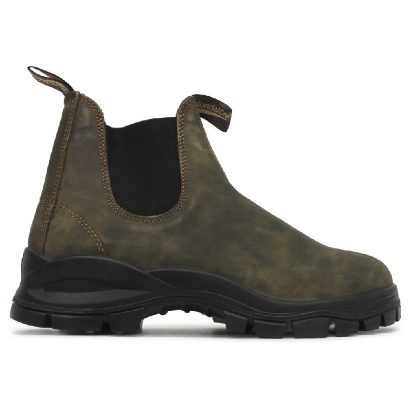 Comfortable Running Sneakers 2239 Water-Resistant Leather Unisex Chelsea Boots