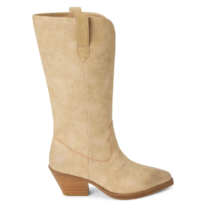 Stylish High Heels Bodhi Pointed Toe Cowboy Boots
