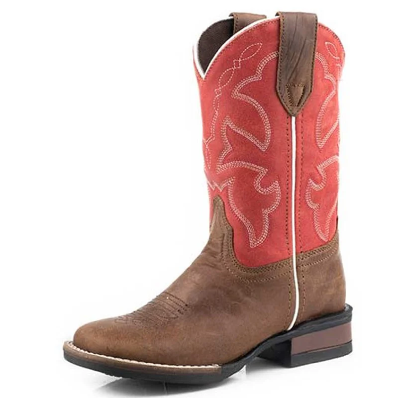 Stylish Winter Boots Roper Women's Monterey Brown/Orange Boots