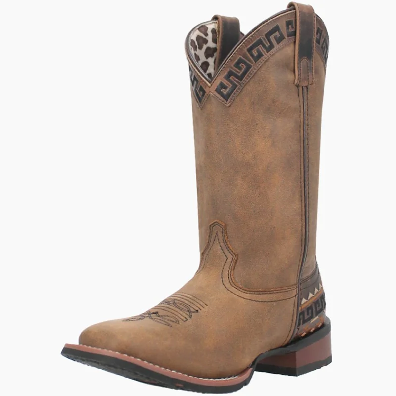 Sporty Snow Boots Laredo Women's Brown/Tan Atzi Boots